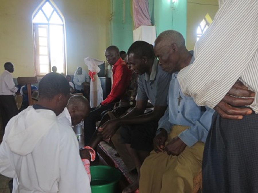 "If I, therefore, the master and teacher, have washed your feet, you ought to wash one another’s feet. I have given you a model to follow, so that as I have done for you, you should also do." John 13:14-15